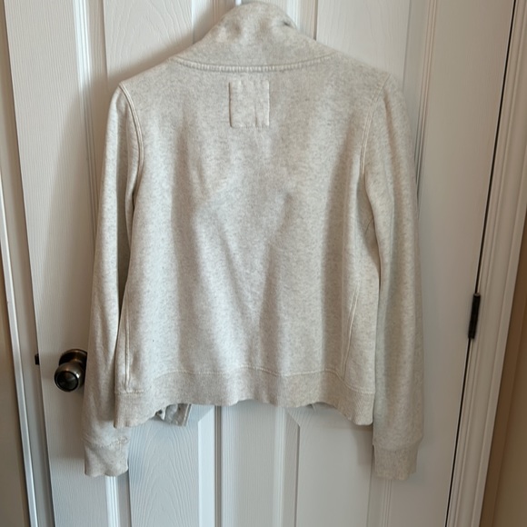 Women’s cream sweatshirt/jacket - Picture 4 of 5